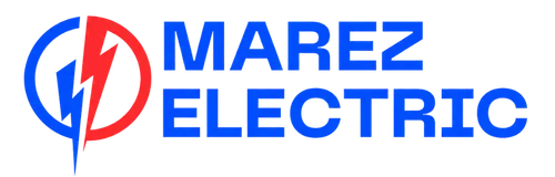 Marez Electric Inc. logo, licensed master electrician in Valrico, FL, serving Hillsborough County.